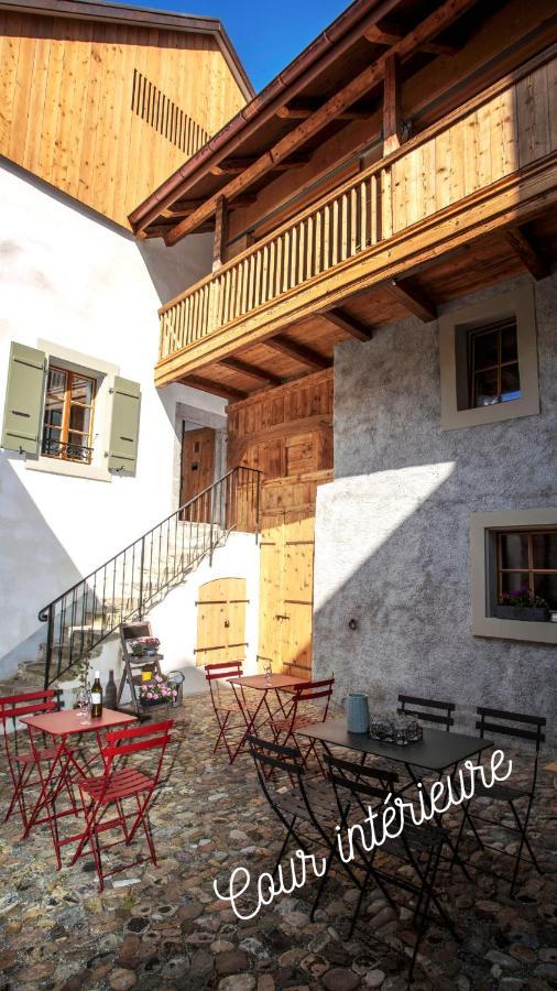 Bed and Breakfast Aux Trois Soleils Chexbres Exterior foto