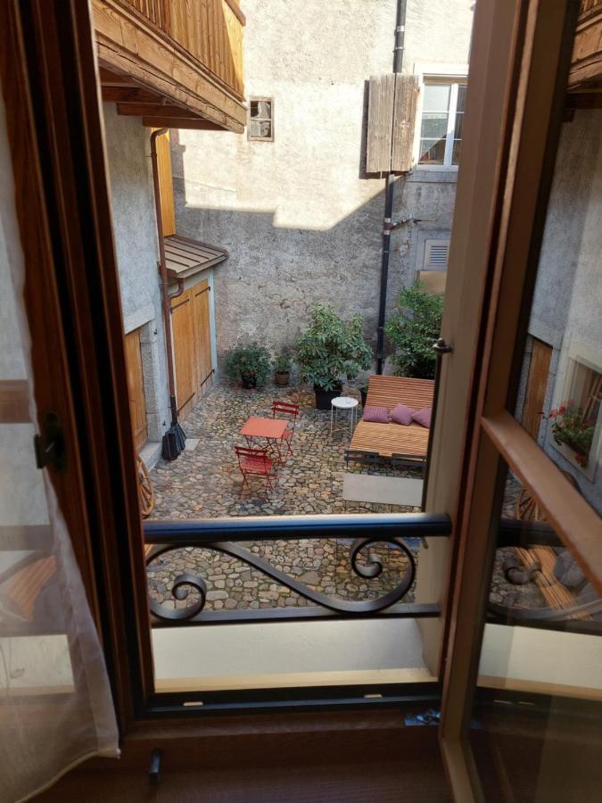 Bed and Breakfast Aux Trois Soleils Chexbres Exterior foto