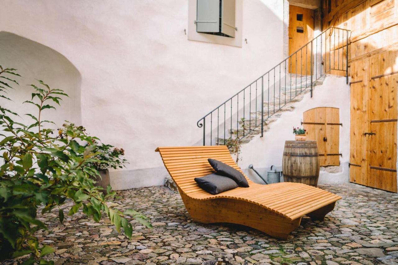 Bed and Breakfast Aux Trois Soleils Chexbres Exterior foto